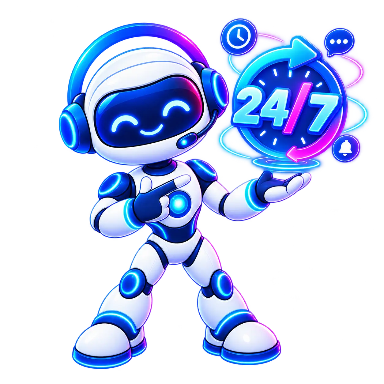 Dalilou AI Sales Agent available around the clock